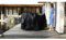 CONCEPT USINE - Housse De Salon De Jardin - Housse De Protection Waterproof Brescia 6/8/10/12 Places Noir - 200x140x105 cm - Imperméable, Coupe-Vent, Robuste, Durable