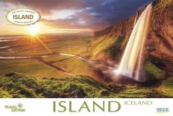 Island Travel Edition - Kalender 2021 - Panorama-Format - Korsch-Verlag - Fotokalender - Fotokunst - 57,7 cm x 38,7 cm