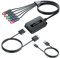 Cable convertidor de componente hembra a HDMI con cables HDMI y componentes para PS2/NGC/Wii/Xbox con componente macho, convertidor YPbPr a HDMI de 1080P, adaptador de salida HDMI