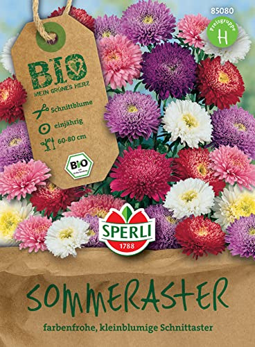Sperli Sommerasternsamen Zuckertüten Mix 85080, Blumensaat