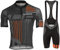 HOMTOL da Ciclismo Uomo Gel Cuscino Salopette Pantaloncini Corti Imbottiti Set di Abbigliamento Ciclista Tute da Ciclismo