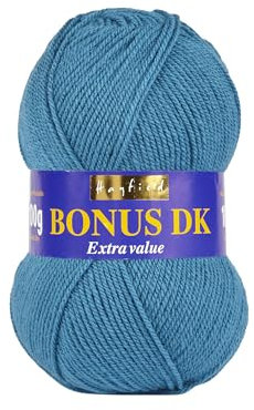 Sirdar Hayfield Bonus DK Double Knitting Yarn, Peacock (560), 100g