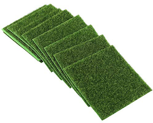 CNRTSO 10 stücke berühren gefälschte moos künstliche Gras mat Turf Rasen Garten Micro Landschaft Ornament Hause Garten Dekoration liefert Simulation Kunstrasen