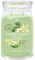 Yankee Candle Signature Candela Profumata, Vaniglia E Lime in Giara Grande, Candele di Miscela di Cera di Soia Lunga Durata, Regalo per le Donne