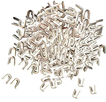 SM SunniMix 100 Stück Endkappen für Korsett, Spiral Metal Boning for Corset, Kleider Hochzeit Nähen Kostüm Kleidung Werkzeuge Requisiten Knochen für Party Decor Women, Breite 5 mm