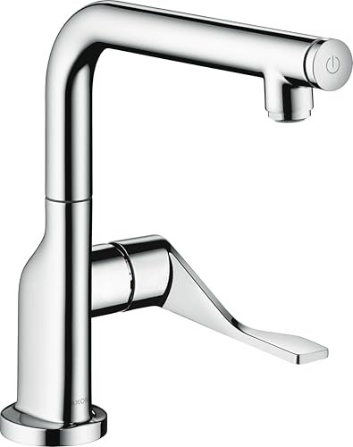 hansgrohe AXOR Citterio DN15 Einhebel-Küchenmischer Select 230 mit Schwenkauslauf, 39860300, Farbe: Polished Red Gold