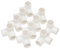 Bwintech 10 pezzi 25MM (3/4) 3 vie Cubic Tee Slip Connettore PVC-U Raccordo Gomito Accoppiamento Connettore Giardino Tubo Acqua Collegamento