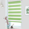 MupFup Doppelrollo Klemmfix ohne Bohren,Duo Rollo Klemmrollo Grün 80 x 150cm(BxH), Lichtdurchlässig & Verdunkelnd Fensterrollo für Schlafzimmer, Badezimmer, Wohnzimmer Fenster und Tür