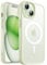 JETech Magnetic Case for iPhone 15 6.1-Inch Compatible with MagSafe, Translucent Matte Back Slim Shockproof Phone Cover (Green)