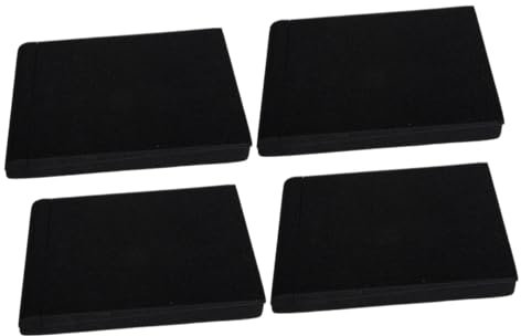 ibasenice 4pcs Soundproof Pads for Subwoofer Acoustic Dampening Isolation Pad Sponge Cushion
