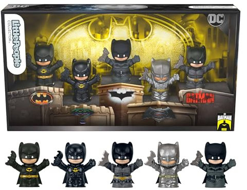 Little People Collector Batman 85th Anniversary I Am Batman Special Edition Figure Set in Display Gift Box for Adults & Fans, JCC54