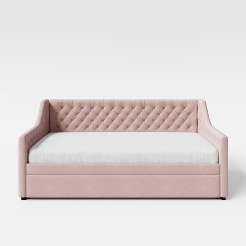 phoenix group Tagesbett Princess, Schlafsofa mit Auszug, gepolstert, Samt