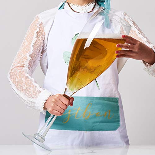 NEWNAN Bicchiere da Birra Oversize Spoof Bicchiere da Vino di Grande capacità Calice Extra Large Gigante Bicchiere da Vino Rosso da Champagne (Size : 3200ml)