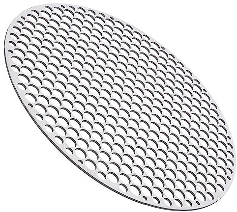 Cabilock Rundes Grillgitter Mesh Netz Outdoor Edelstahlgitter Für Camping Grillrost