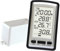 F Fityle Pluviomètre Pratique de Table, Pluviomètre à Affichage Clair, Station Météo sans Fil avec Collecteur à Vidange Automatique, Moniteur Numérique pour Usage Domestique et de Table