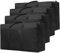 4 Pack 180L Large Moving Boxes Heavy Duty, Extra Large Storage Bags for Clothes,Strong Packing Boxes for Moving House,Duvet,Bedding,Underbed,Blankets