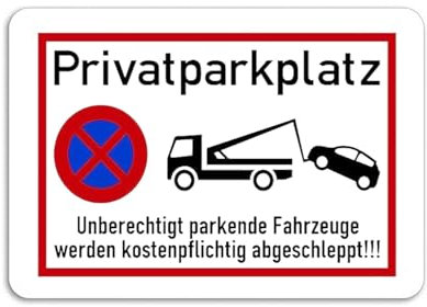 LOZTBUE 1pcs Schild Eingang freihalten“, Schild „Ausgang freihalten“ (30 * 20 cm Aluminium), Schild „Eingang und Ausgang freihalten“, Schild „Parkverbot“