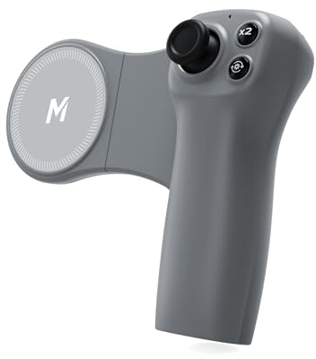 MOVMAX Pocket Controller, Fernbedienung für DJI Osmo Pocket Kameras, Magnetbefestigung/One-Touch-Schaltung/Hall-Effekt-Joystick