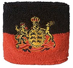 Flaggenfritze® Schweißband Deutschland Königreich Württemberg