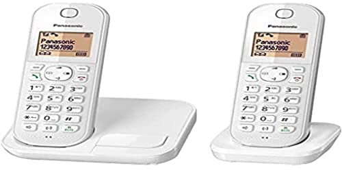 Telefon FIXE PANASONIC Telefon DECT Duo Blanc