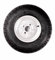 Aanhangwagendirect Komplettrad 10 Zoll - Reifen 4.50-10 + Felge - Französischer Lochkreis: 4x115 -