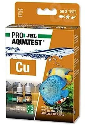 JBL Wassertest-Set, Für Süß-/Meerwasser-Aquarien und Teiche, ProAquaTest Cu Kupfer