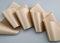 finemark 3 m x 72 mm Satinband Sophie Taupe (105) Satin Tischband Schleifenband ohne Draht breites weiches Band Tischdekoration Tisch Deko Geschenkband mit einseitigem Glanz
