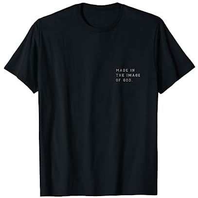 Made in the Image of God Bibel Glaube Christlich T-Shirt
