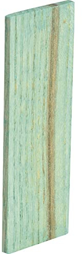 Verglasungsklötze Holz Esche lackiert | Holzklotz 80x24x3 mm | 100 Stück Glaserklötze grün