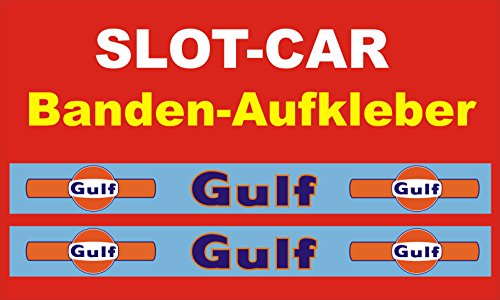 Slotcar LEITPLANKEN BANDE Aufkleber Länge 100cm Höhe 5,5cm GU-DESIGN