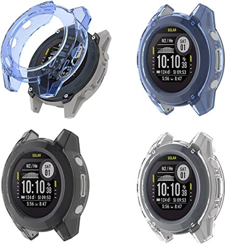 BBZ Descent G1 Hülle,TPU-überzogene Schutzhülle, Rüstungsschale, kompatibel mit Garmin Descent G1