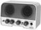 Mini Guitar Amp, LEKATO 2 * 5W Portable Battery Powered Electric Guitar Amplifier with CLEAN/OVERDRIVER Effects Bluetooth 5.0 Practice Small Amp for Daily Practice and Music Parties (White)