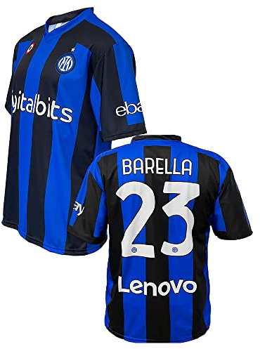 Inter Replica Maglia Home Kit 2022-2023, Barella, XL, Ebay Patch