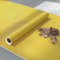 VIOPVERY Peel and Stick Wallpaper - 40cm x 1000cm Plain Yellow Plastic Vinyl Wrap for Kitchen Worktop, Bedroom Furniture, Stickers Décor