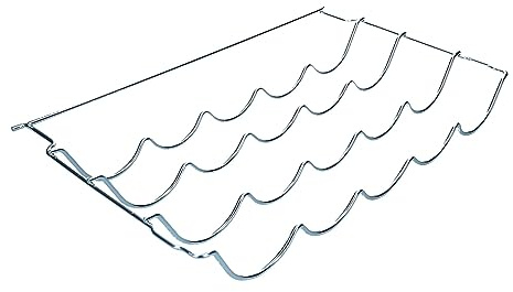 LUTH Premium Profi Parts Flaschenablage kompatibel mit Siemens Bosch 00674386 674386 Kühlschrank Flaschenhalter Flaschenregal Metall Getränkeablage