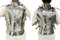 HISTORIC HANDICRAFT Mittelalterliches Ritter-Brustpanzer-Kostüm – SCA LARP Brustpanzerjacke – Vorder- und Rückseite für Halloween, 111,8–121,9 cm