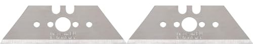kwb Trapezklingen für Teppichmesser (6 Stück, Extrem Scharf, 60 x 19 x 0 5mm, in praktischer Spenderbox) (Packung mit 2)