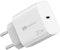 conecto Cargador USB-C, Fuente de alimentación USB, 1 Puerto, 1x USB-C 20 W MAX. PD, Cargador rápido, Cargador de teléfono móvil, Blanco