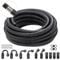 VEVOR Kit Tubo Carburante 8-AN da 609,6 cm, Tubo Flessibile Carburante in Treccia di Nylon da 0,43 in Acciaio Inox Kit Connettore Estremità Tubo Olio/Gas/Gasolio, Kit Adattatore Girevole 12 Pezzi