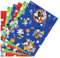 ARKRAFT Geschenkpapier Set 6 Bogen XXL Format 90 x 65 cm Verpackung plastikfrei für Kinder Geburtstag (DS)