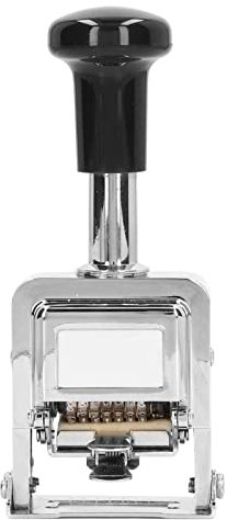 7-stelliger Automatischer Nummernstempel für Bürobedarf & Zuhause, Dokumentenstempel mit Fortlaufender Nummerierung, Rechnungsstempel für Schule & Office-Arbeiten