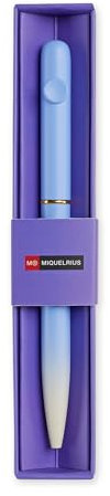 Miquelrius Farbverlaufs-Kugelschreiber lila Tinte blau