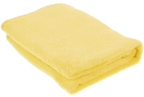 TOKIDNY Flauschige Haustierdecke 19.69X27.56In Einfarbige Fleece Decke Für Hunde Und Katzen Leicht Warm Und Strapazierfähig Mit Nadelnaht Für Zuhause Und Reise