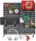 Caossuixin 24 IN 1 Pegboard Combination Kit, Wall Organiser with 4 Tiles 30x30cm Pegboards with 22 Pieces Accessories for Room Storage, Crafts Organization, Ornaments Display, Peg Board (Black)