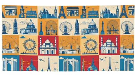 I Love London Print Hintergrund Banner Geburtstag Party Dekorationen Banner Supplies Photo Booth Requisiten Banner
