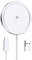 AXFEE Magnetic Wireless Charger, 15W Fast Charge Wireless Charger, Charger Pad Compatible with i-Phone 16 Pro Max/16 Pro/16 Plus/15/14/13/12 Series/AirPods 3/2, White