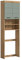 xonox.home Badezimmer Scout Waschmaschinenschrank Waschmaschinenüberbau Waschmaschinenumbauschrank Waschmaschinenregal Überbau in Front Salbei grün Nb. Korpus Artisan Eiche Nb. ca. 63x191x24 cm