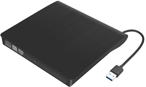 YAODHAOD CD Drive Enclosure, External DVD Drive by Adding Optical Drive, CD-ROM Installation Box (Brushed 9.5mm)