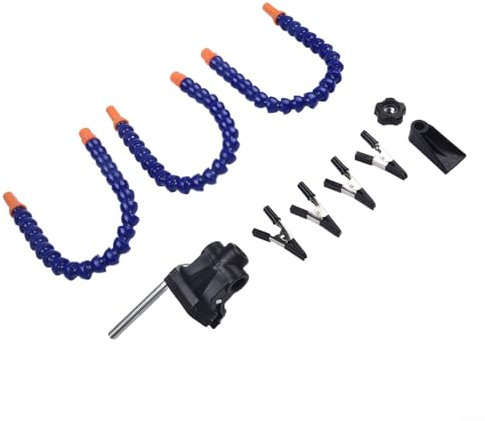 Welding Station Auxiliary Repair Tool, Table Clamp Type, Third Hand Fixture with Flexible (Blue)