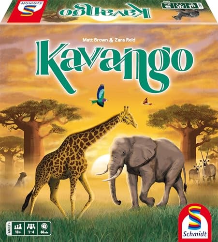 Schmidt Spiele 49466 Kavango, Strategiespiel ab 10 Jahren